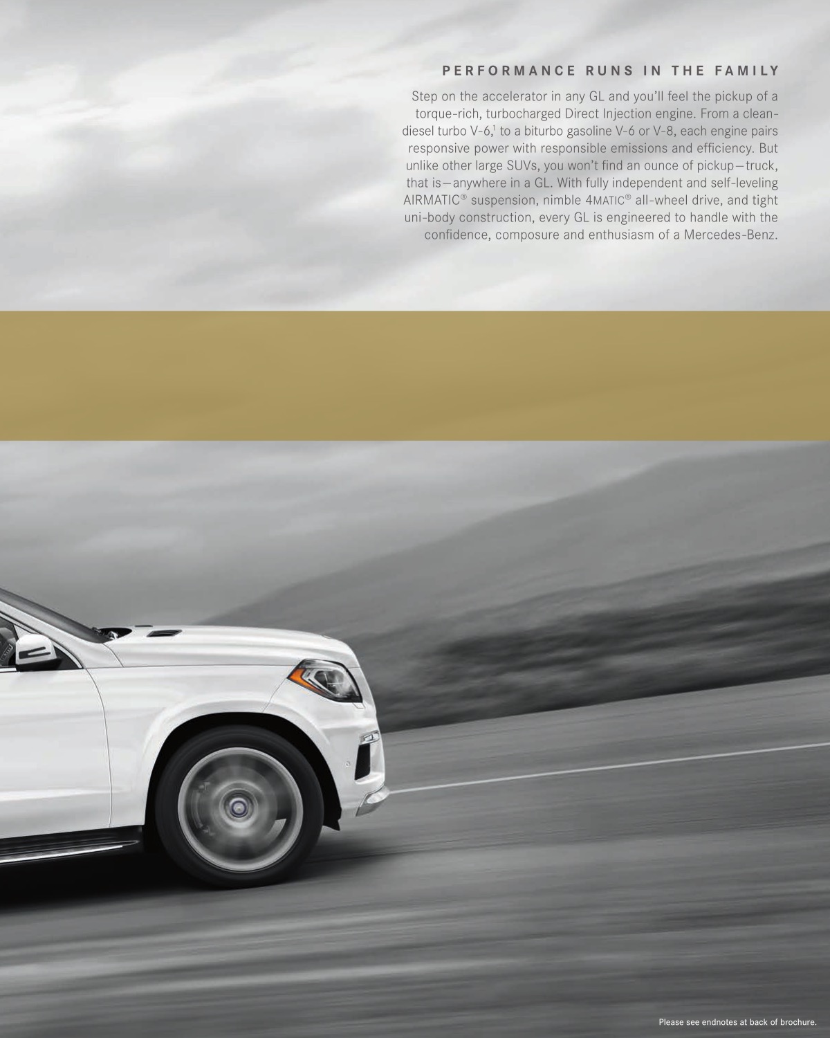 2016 Mercedes-Benz GL-Class Brochure Page 1